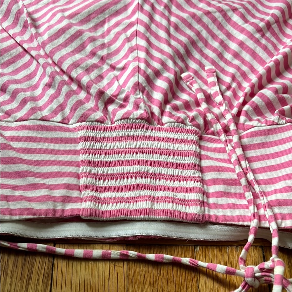 Pink and White Striped Halter Dress Vintage Lily Pulitzer - Picture 7 of 7